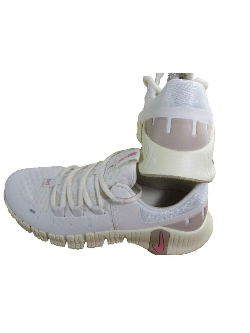 Women's Nike Free Metcon 5 Running Training Shoes Sail Coconut Milk Size 7 NEW - Picture 6 of 7
